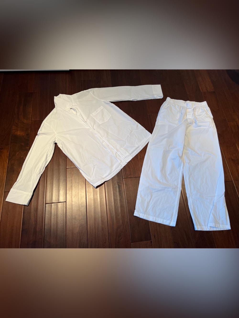 Skims Cotton Poplin Pajama Set